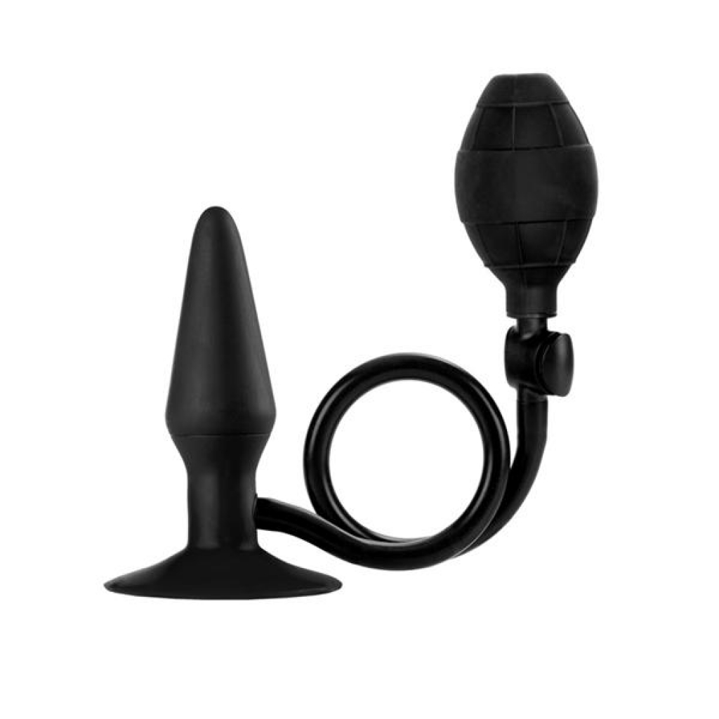 Booty Pumper Small Black Inflatable Plug - Cal Exotics