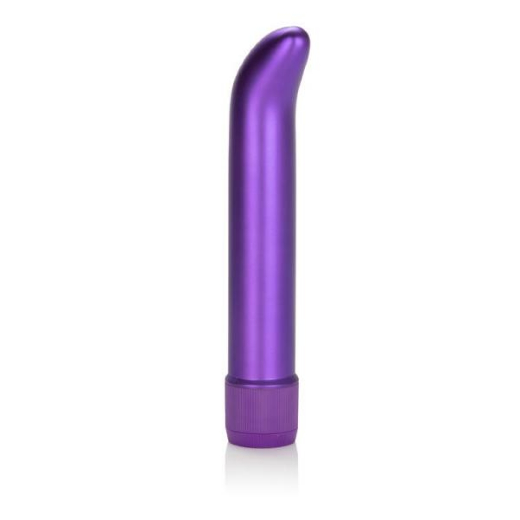 Satin G Purple Slimline G-Spot Vibrator - Cal Exotics