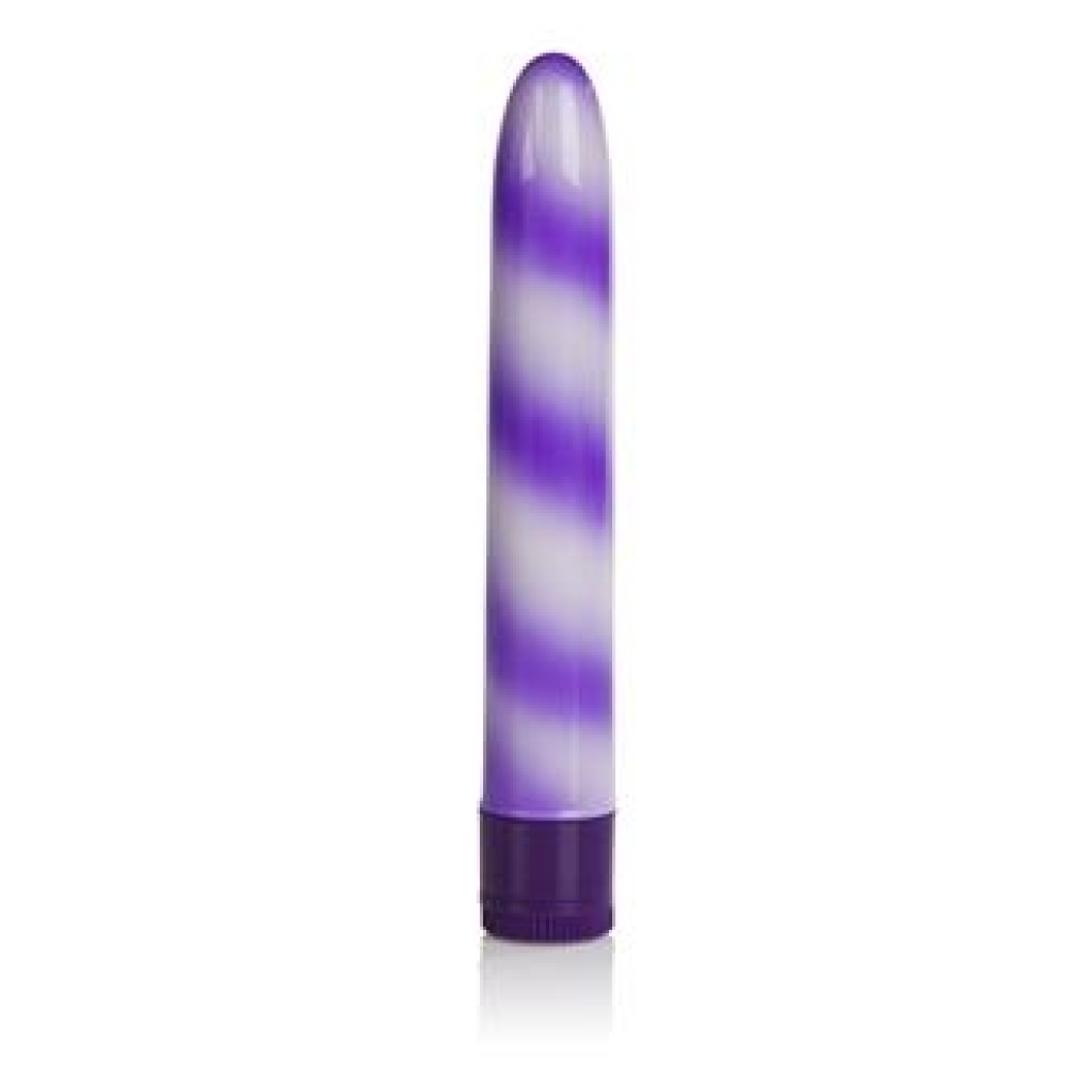 Candy Cane Vibrator Purple - Cal Exotics