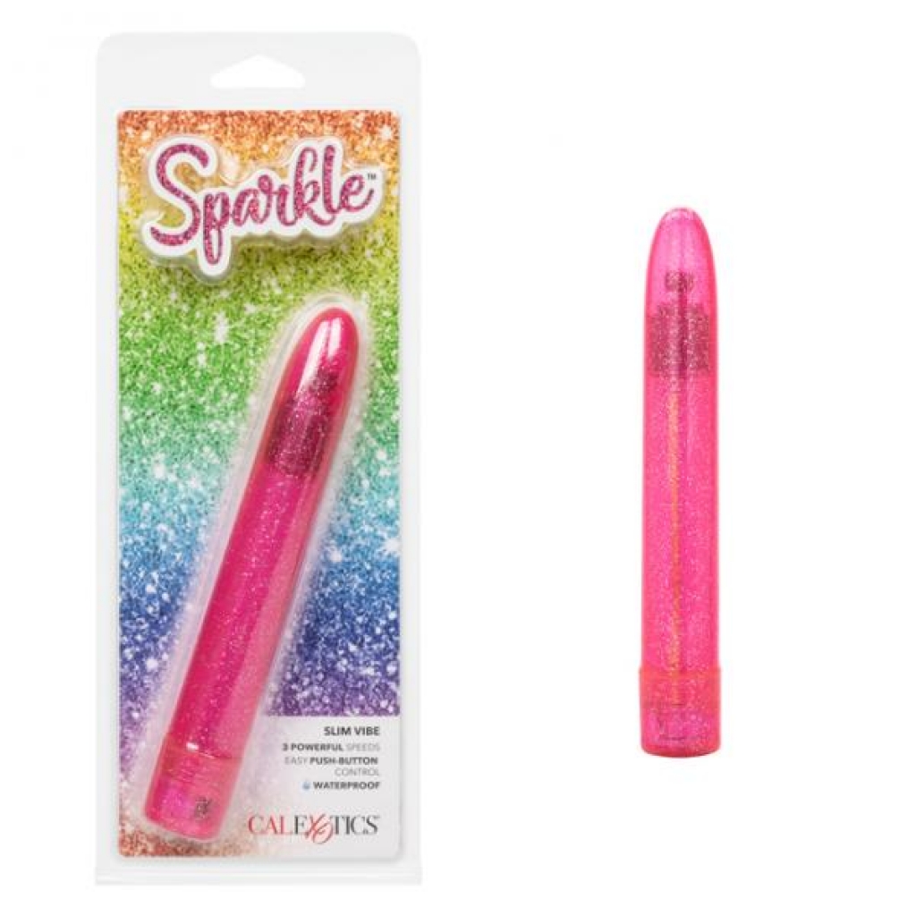 Sparkle Slim Vibe Pink - California Exotic Novelties