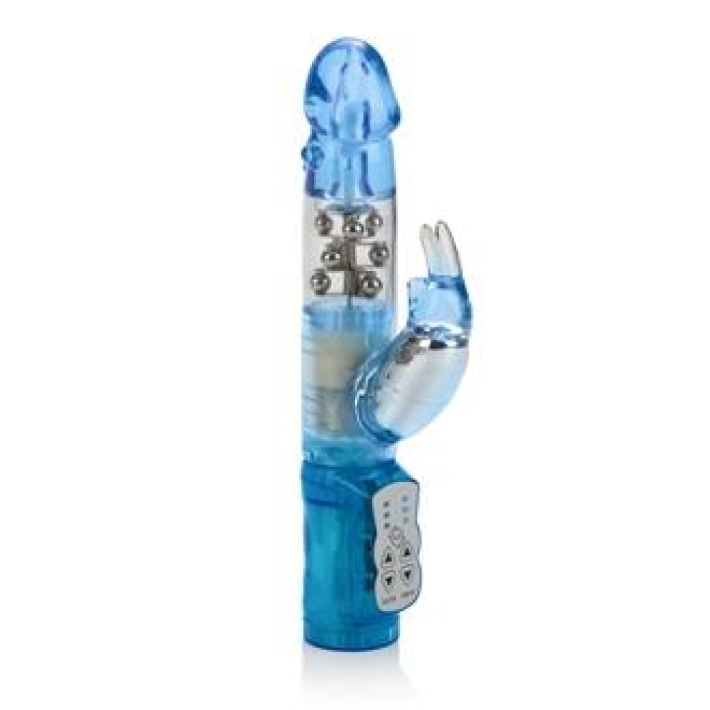Waterproof Jack Rabbit Vibrator - Blue - Cal Exotics