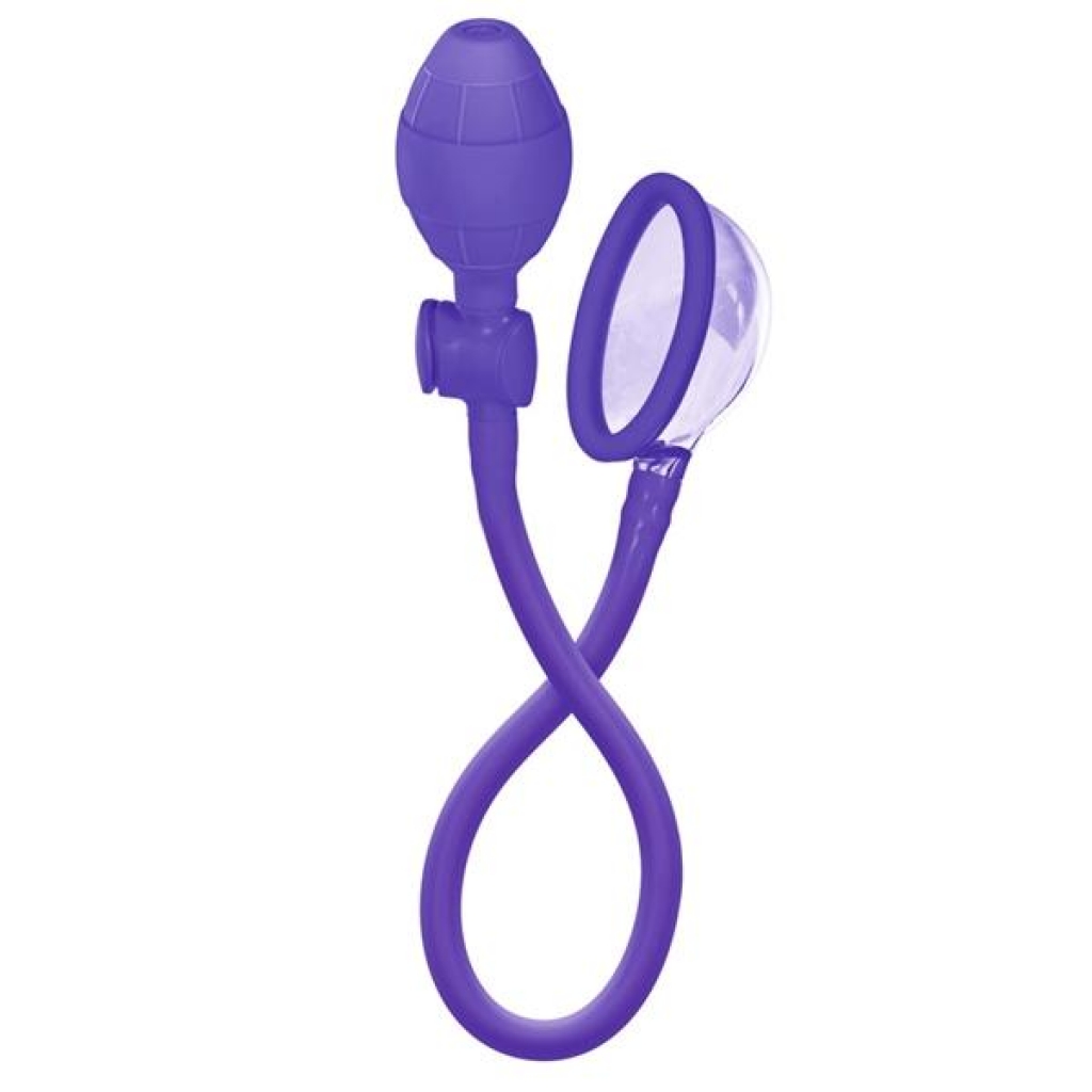 Mini Silicone Clitoral Pump Purple - Cal Exotics