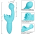 Rechargeable Butterfly Kiss Blue Vibrator - Cal Exotics