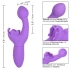 Rechargeable Butterfly Kiss Purple Vibrator - Cal Exotics