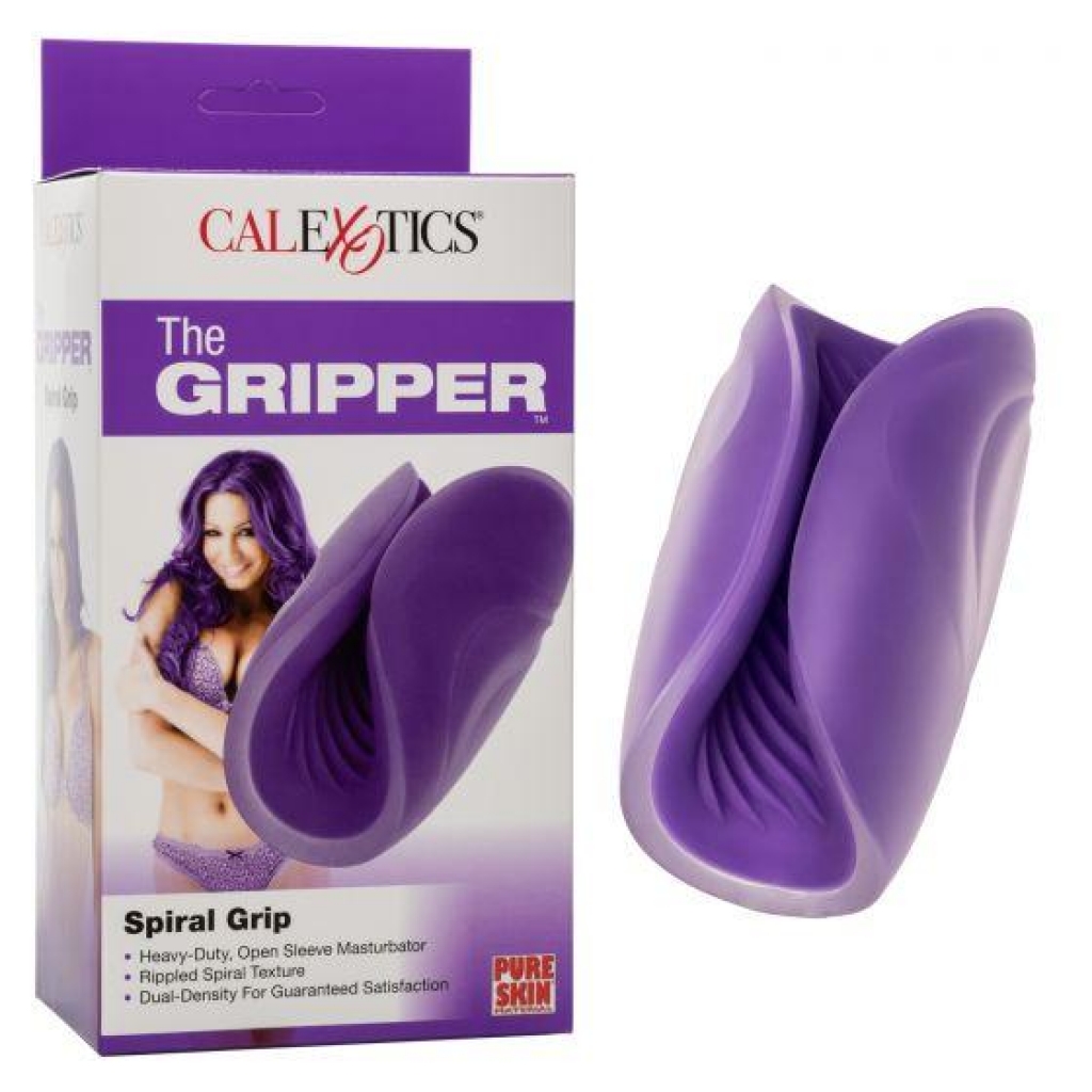 The Gripper Spiral Grip Purple - California Exotic Novelties