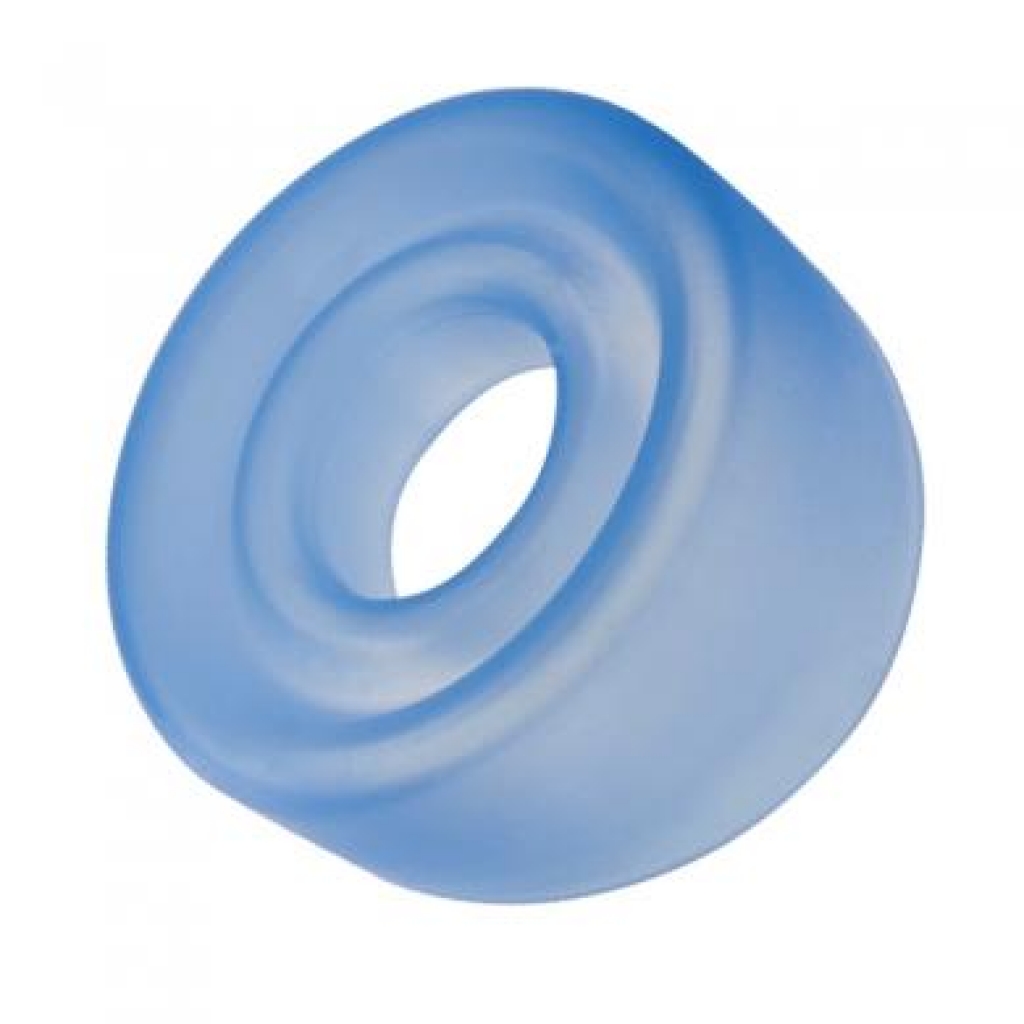 Advanced Silicone Pump Sleeve Blue - Cal Exotics