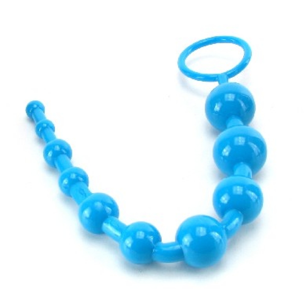 Shanes World Advanced Anal 101 Beads-Blue - Cal Exotics