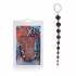 X 10 Beads Graduated Anal Beads 11 Inch - Black - Cal Exotics