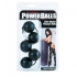Power Balls Latex Dipped Weighted Pleasure Balls 1.25 Inch - Black - Cal Exotics
