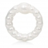 Pearl Beaded Prolong Cock Ring White - Cal Exotics