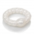 Pearl Beaded Prolong Cock Ring White - Cal Exotics