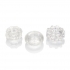 Reversible Ring Set Clear Pack Of 3 - Cal Exotics