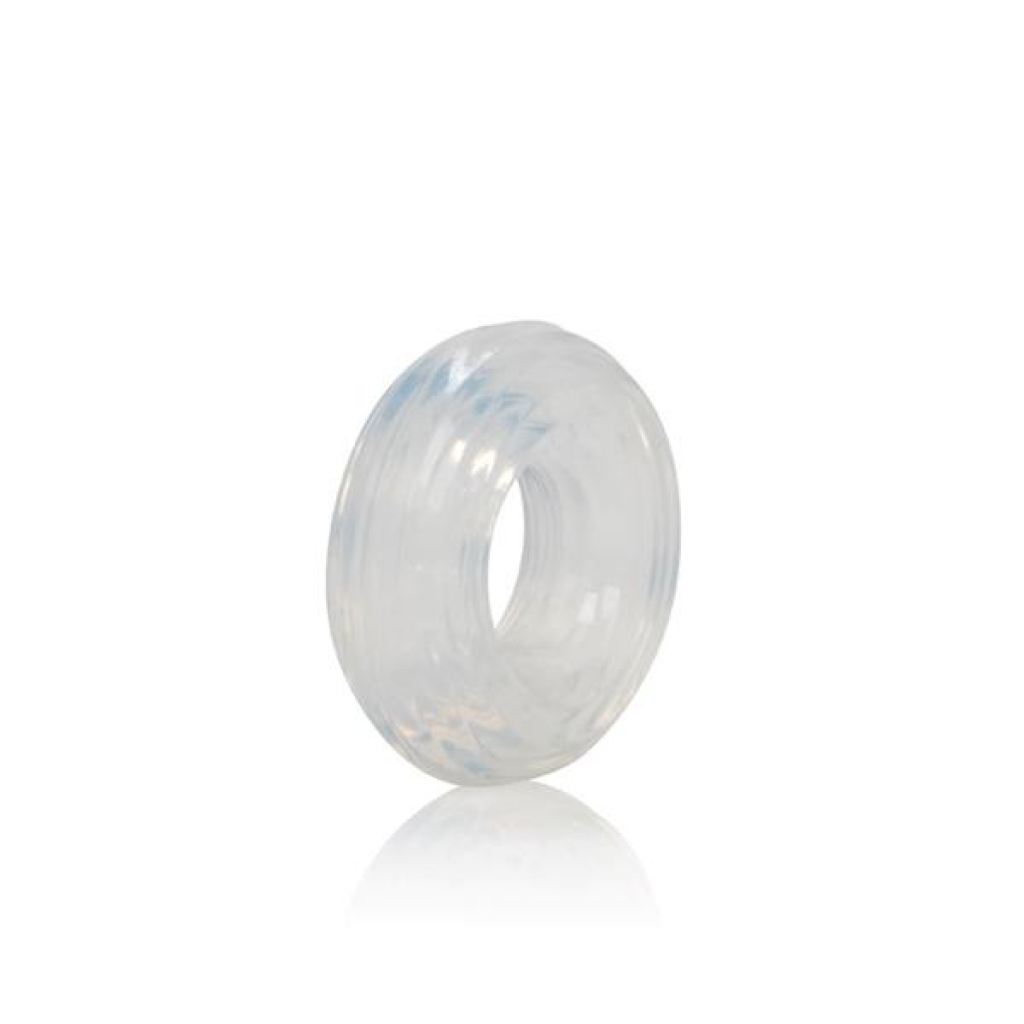 Premium Silicone Ring Medium Clear - Cal Exotics