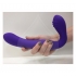 Rechargeable Silicone Love Rider Strapless Strap-on - Purple - Cal Exotics