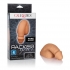 Packer Gear 4 inches Silicone Packing Penis Tan - Cal Exotics