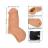 Packer Gear 5in Ultra Soft Silicone Stp Tan - California Exotic Novelties