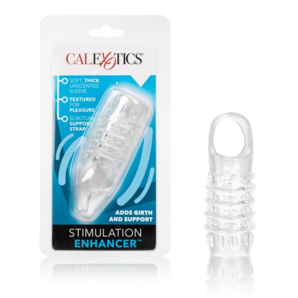 Stimulation Enhancer Sleeve Clear - Cal Exotics