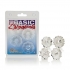 Basic Essentials 4 Pack Clear Rings - Cal Exotics