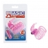 Basic Essentials Stretchy Bunny Enhancer Vibrating Pink - Cal Exotics