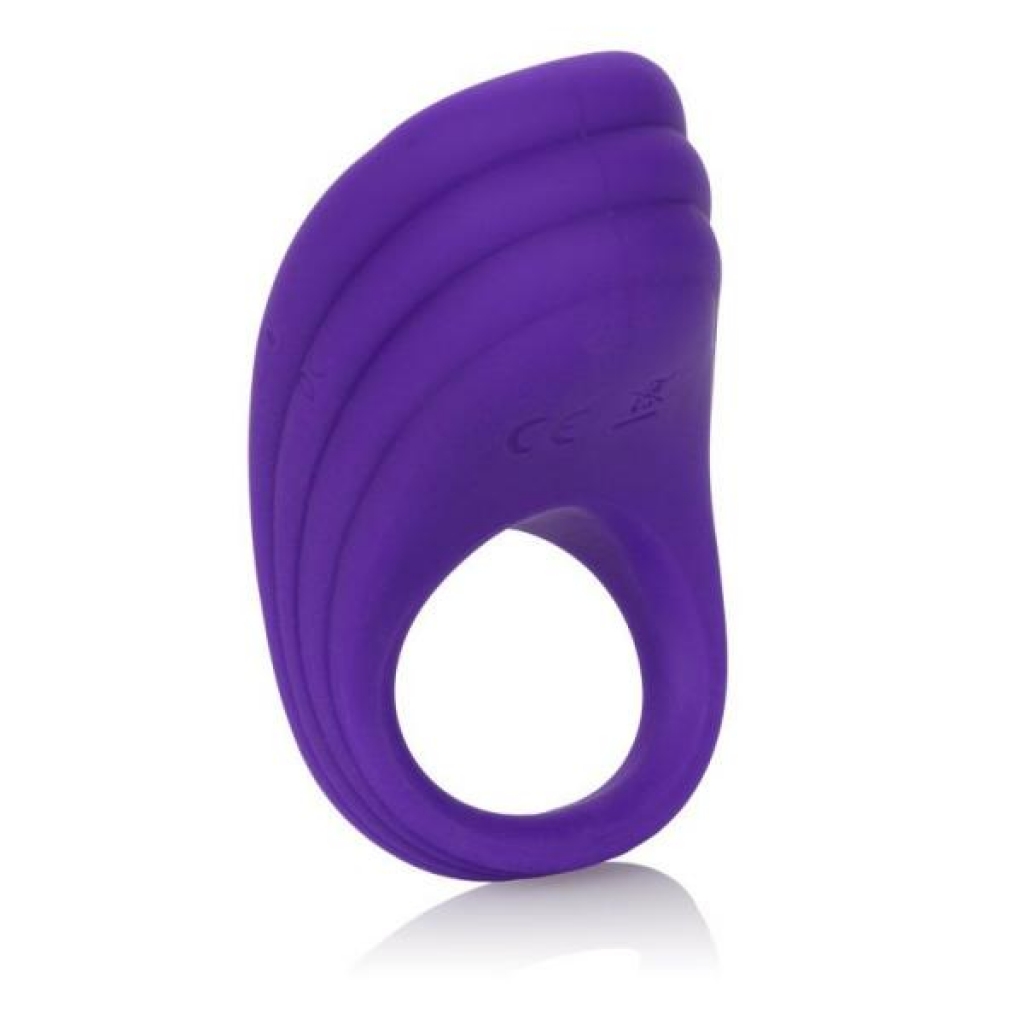 Silicone Rechargeable Passion Enhancer Ring Purple - Cal Exotics