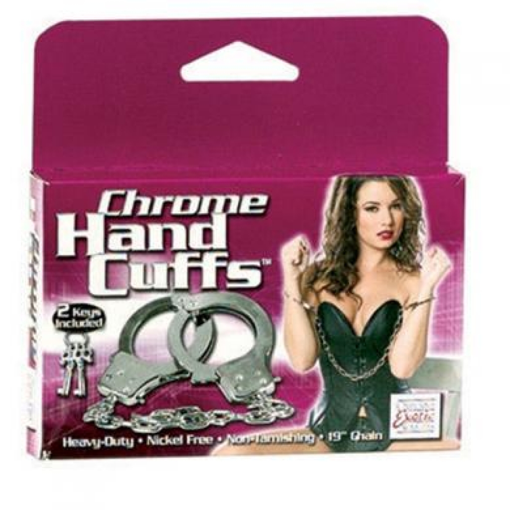 Chrome Hand cuffs - Cal Exotics