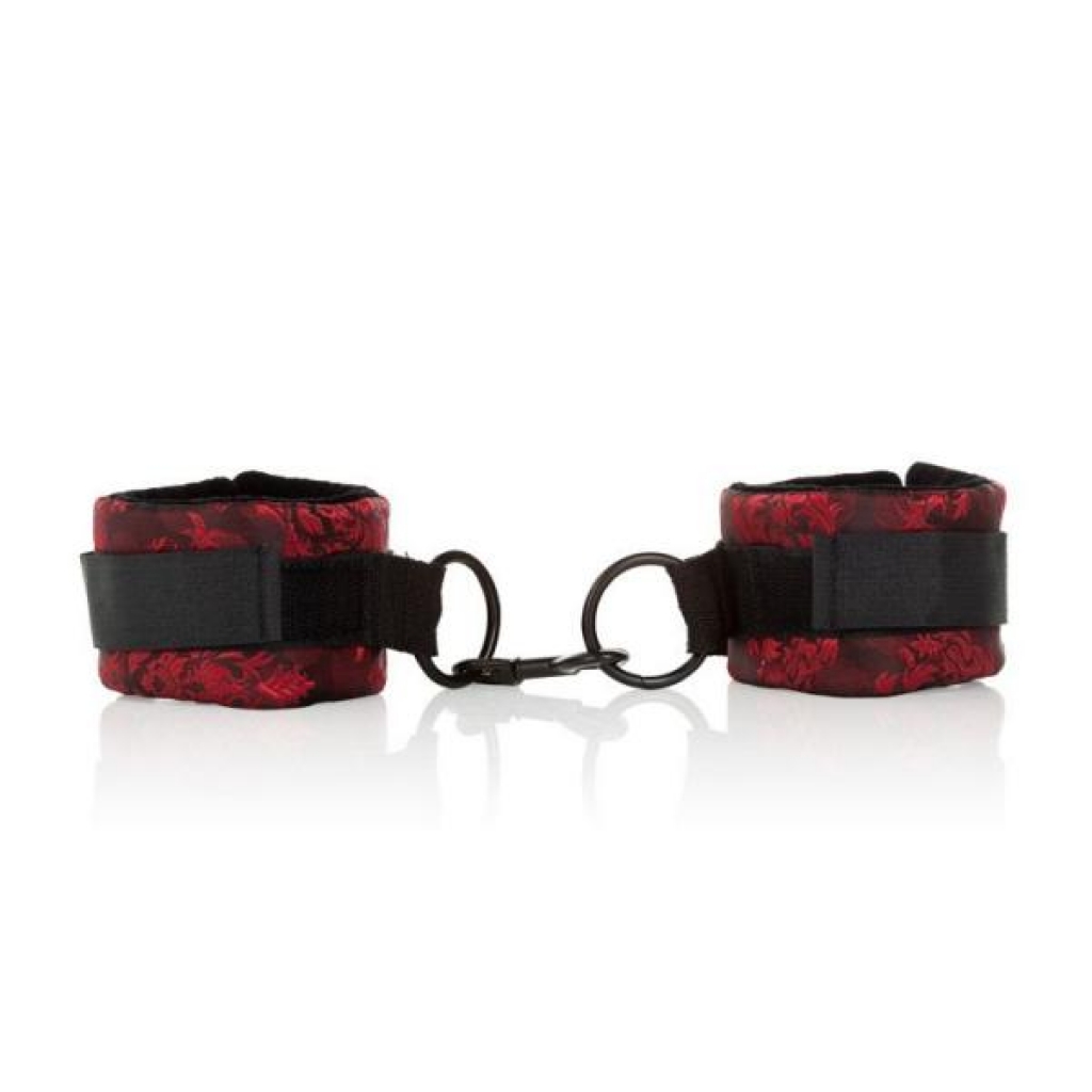 Scandal Universal Cuffs Black/Red - Cal Exotics