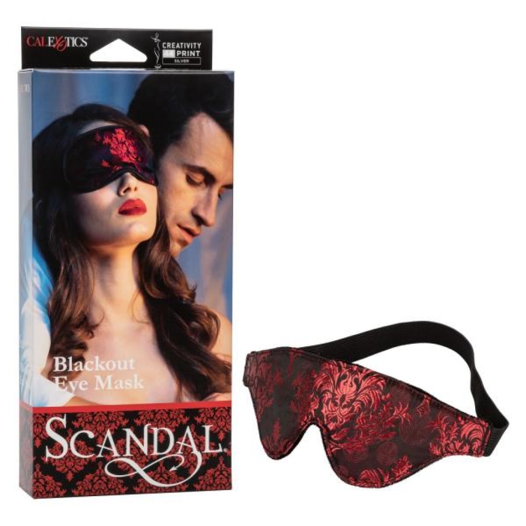 Scandal Blackout Eye Mask - California Exotic Novelties