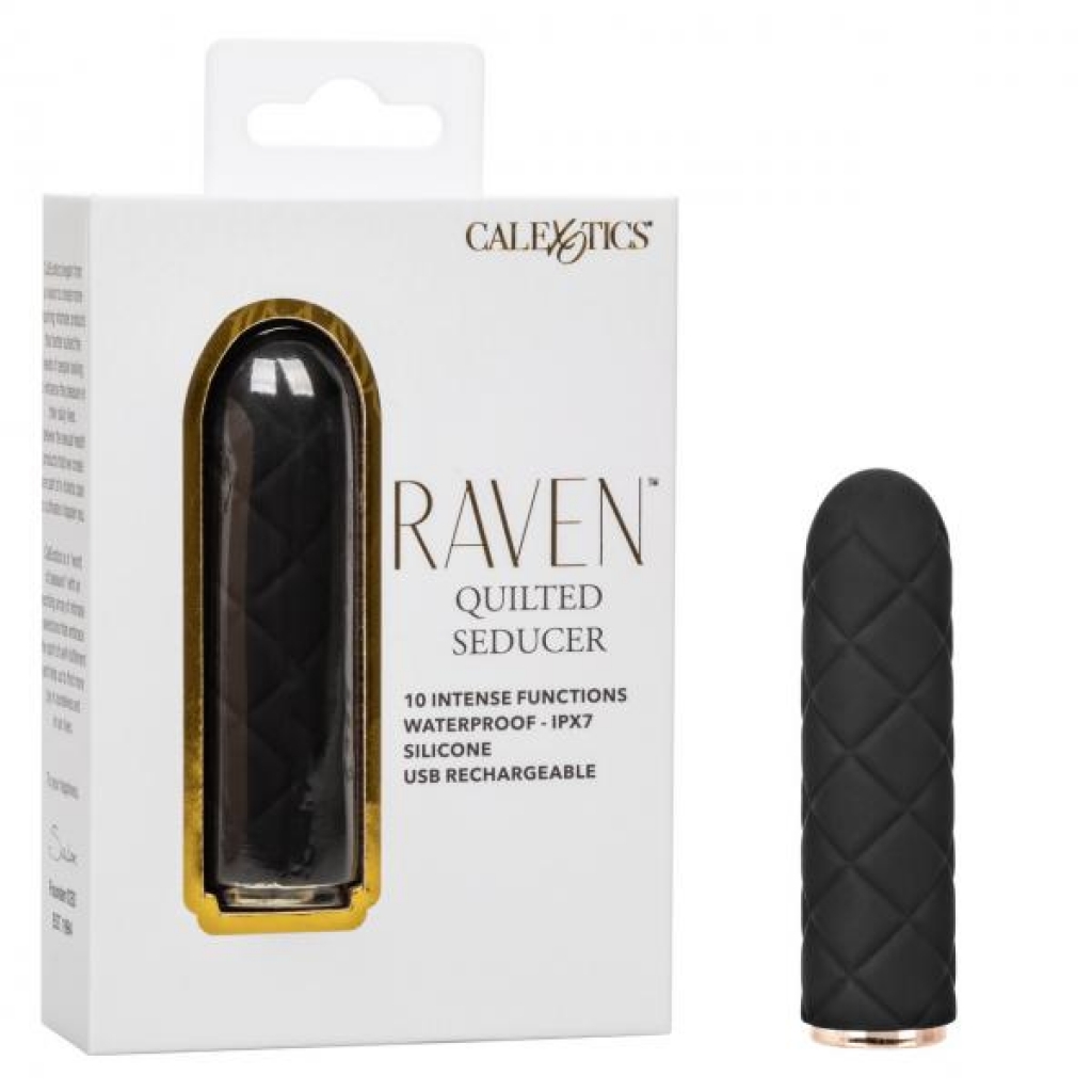 Raven Quilted Seducer - California Exotic Novelties