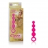 Coco Licious Silicone Booty Beads Pink 4.5 Inch - Cal Exotics