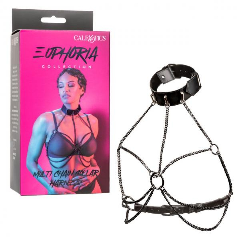 Euphoria Multi Chain Collar Harness - California Exotic Novelties