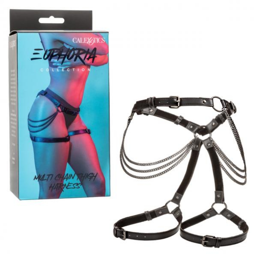 Euphoria Multi Chain Thigh Harness - California Exotic Novelties