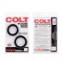 Colt Silicone Super Rings Black - Cal Exotics