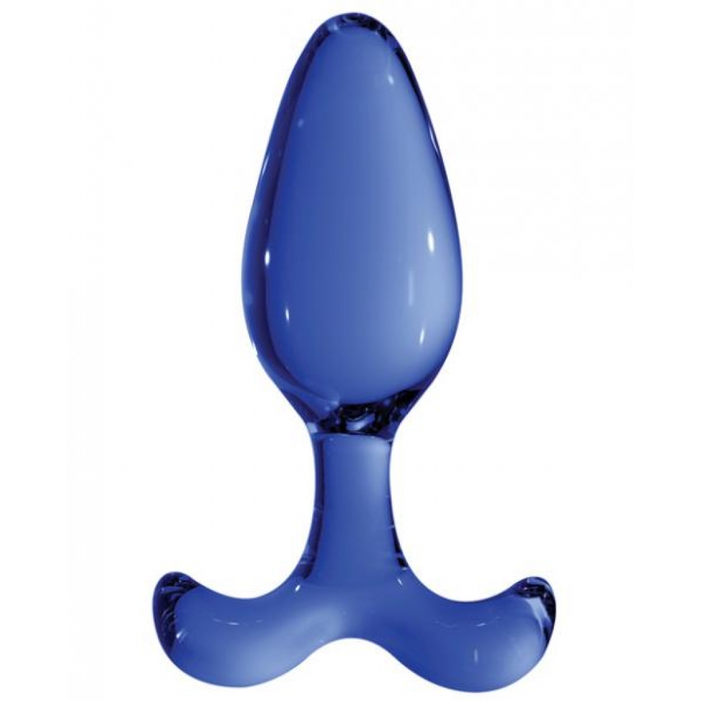 Chrystalino Expert Blue Glass Plug - Shots Toys