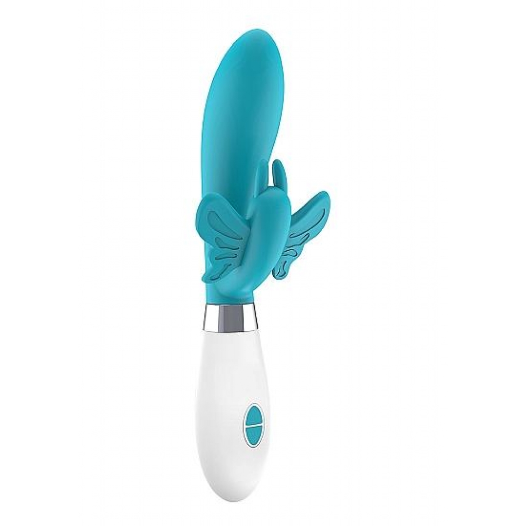 Alexios Butterfly & G-spot Vibrator Turquoise - Shots America