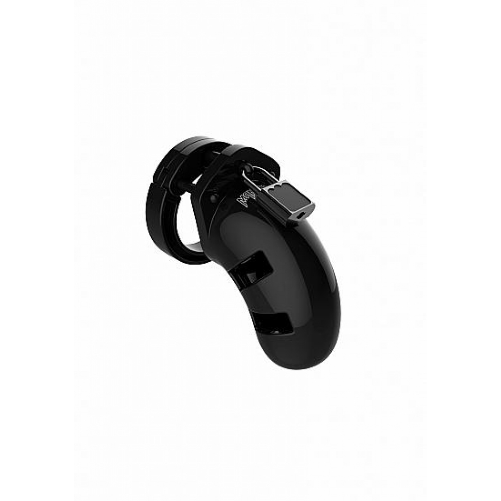 Mancage Chastity 3.5 inches Cock Cage Black Model 01 - Shots Toys