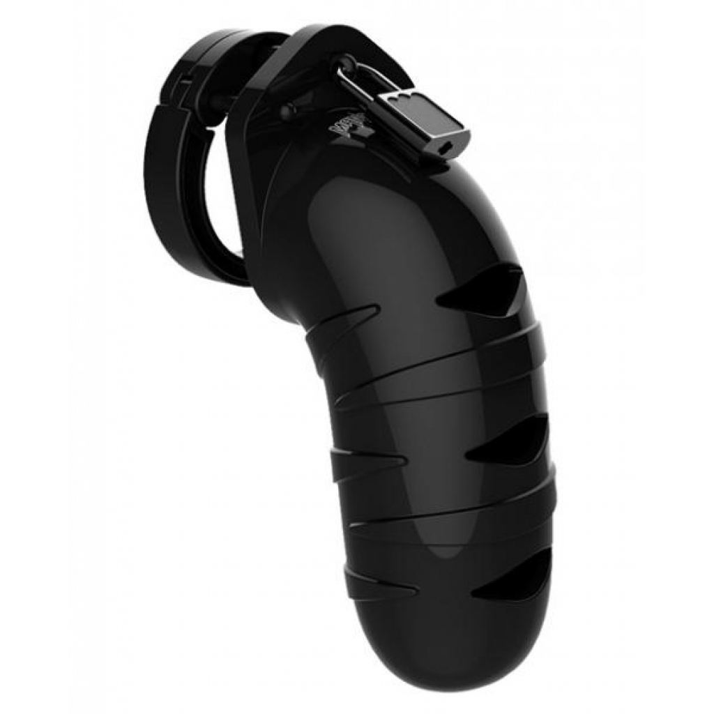 Mancage Model 05 Chastity 5.5 inches Cock Cage Black - Shots Toys