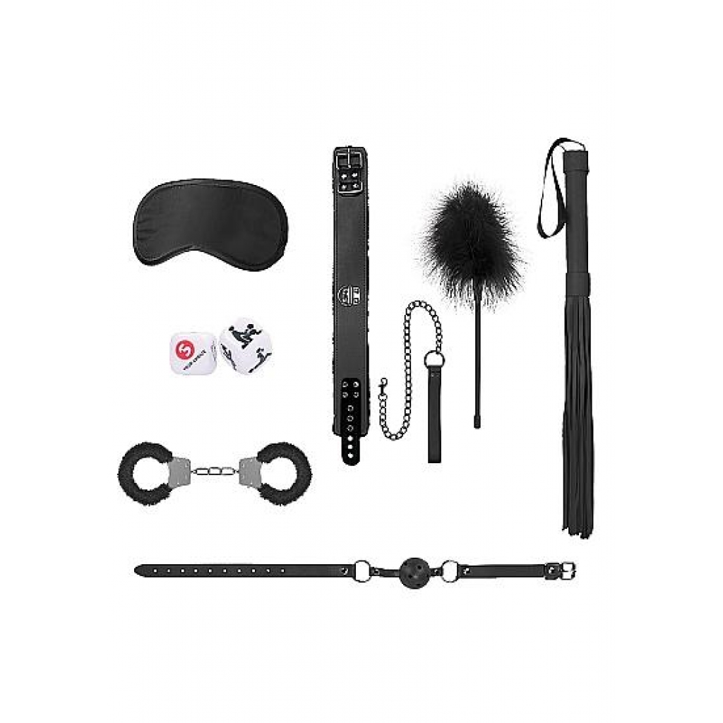 Ouch Introductory Bondage Kit #6 Black - Shots Toys