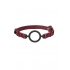 Ouch Halo Silicone Ring Gag Burgundy - Shots America