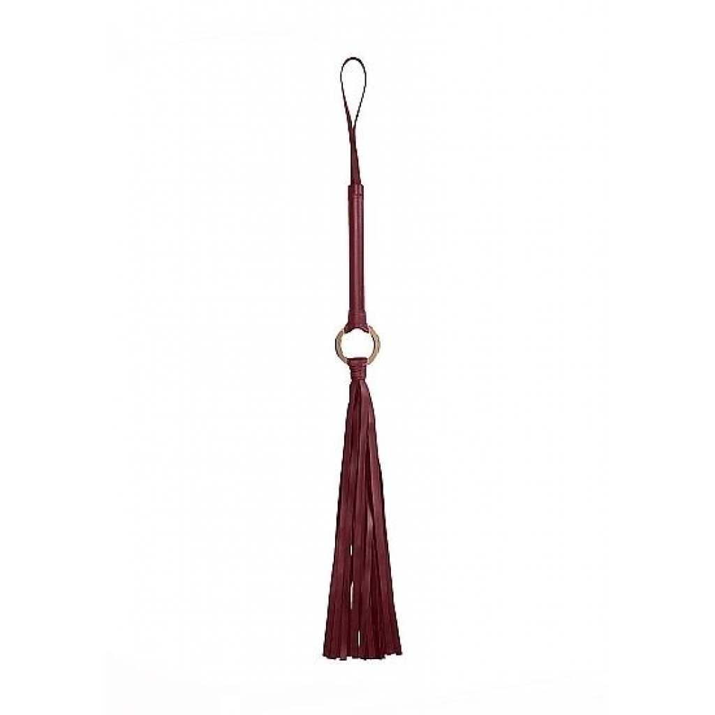 Ouch Halo Flogger Burgundy - Shots America