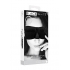 Satin Curvy Eye Mask With Elastic Straps - Shots America