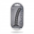 Ouch! Beaded Silicone G-spot Dildo 6.5 In Gunmetal - Shots America