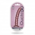 Ouch! Beaded Silicone G-spot Dildo 6.5 In Rose Gold - Shots America