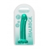 Realrock Non Realistic Dildo W Suction Cup 6.7in Turquoise - Shots America