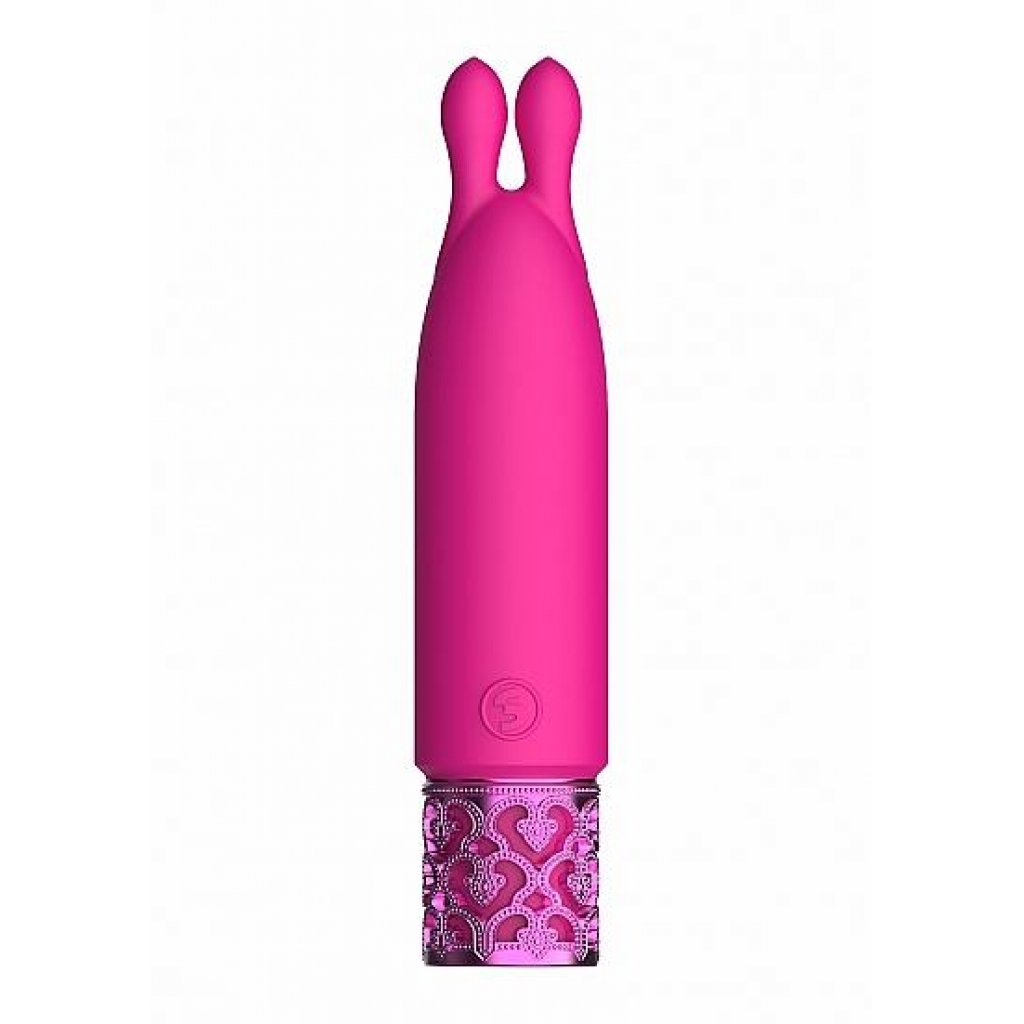Royal Gems Twinkle Silicone Bullet Rechargeable Pink - Shots America