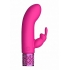 Royal Gems Dazzling Pink Rechargeable Silicone Bullet - Shots America