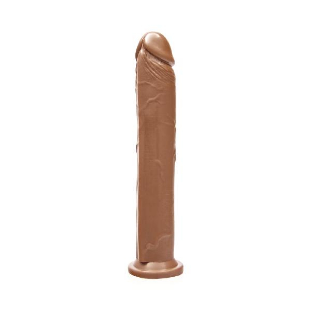 Cock with Suction Cup 10 inches Caramel - Si Novelties