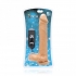 9 inches Cock Balls with Vibrating Egg Vanilla Beige - Si Novelties
