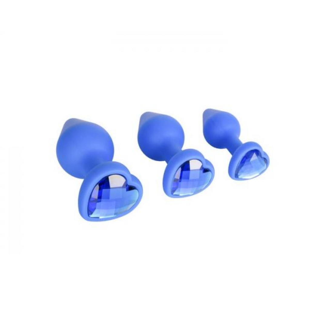 Jewels of the Sea Anal Plug Trainer Kit Blue - Si Novelties