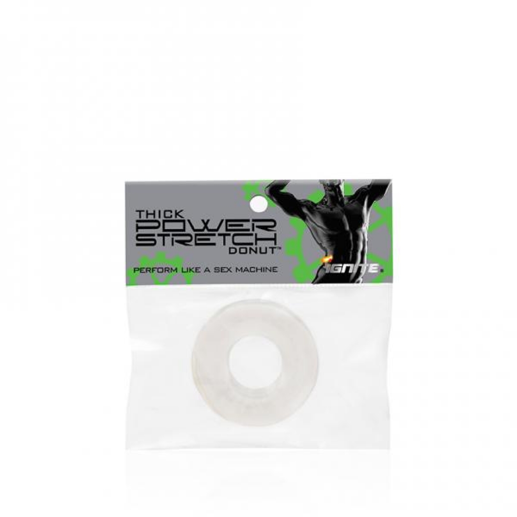 Thick Power Stretch Donut Clear Ring - Si Novelties