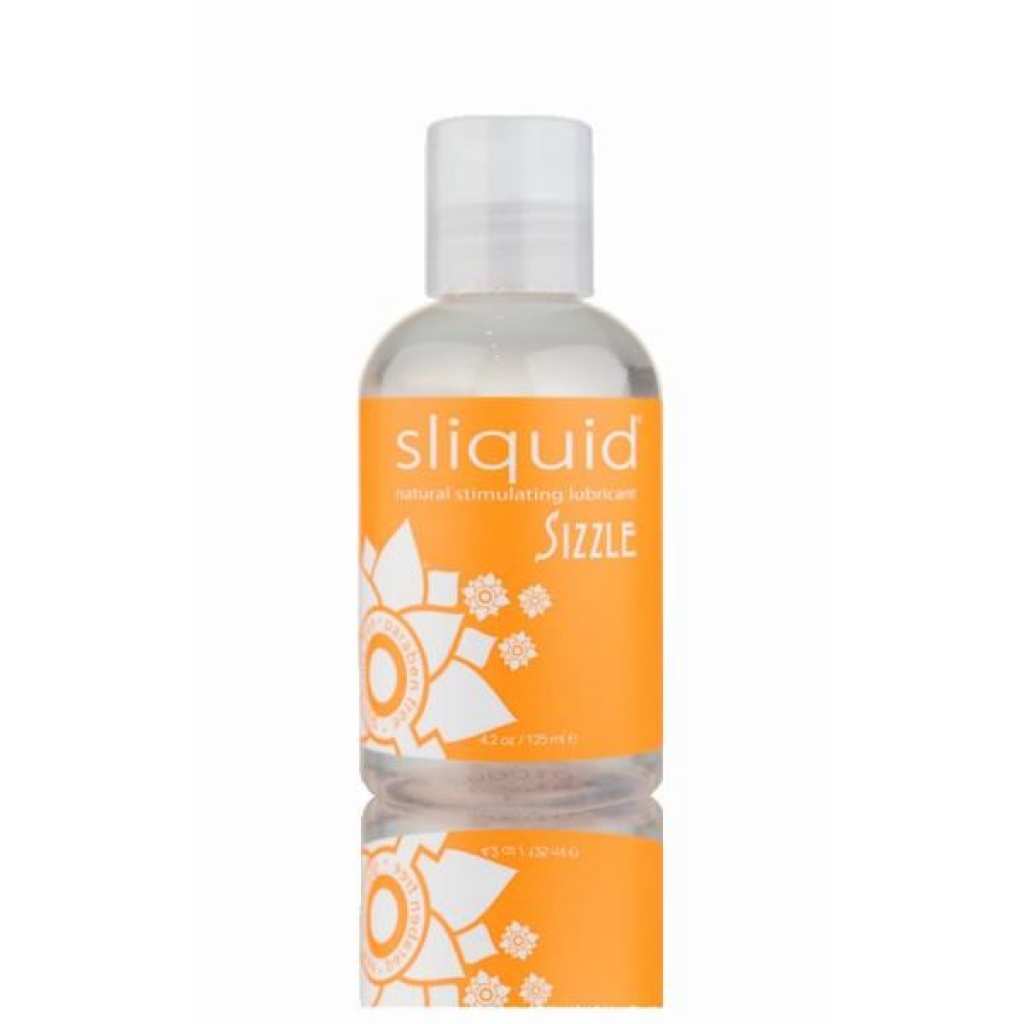 Sliquid Natural Stimulating Lubricant Sizzle 4.2 oz - Sliquid
